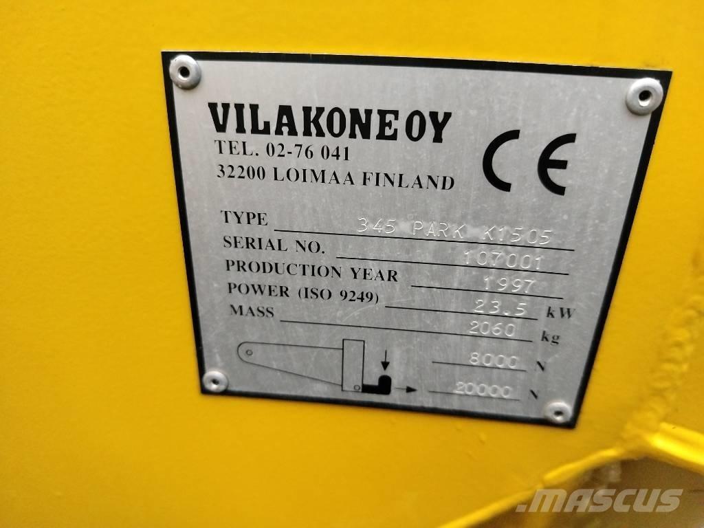 Wille 345 Park Pomožni stroji