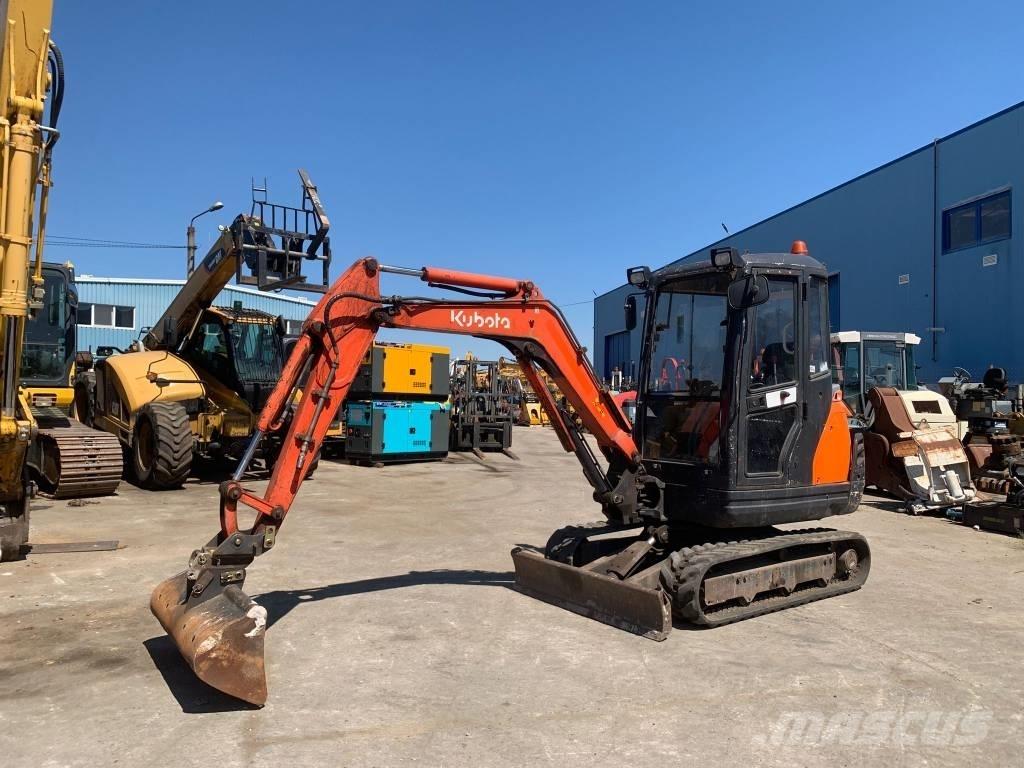 Kubota KX 61-3 Mini bagri <7t
