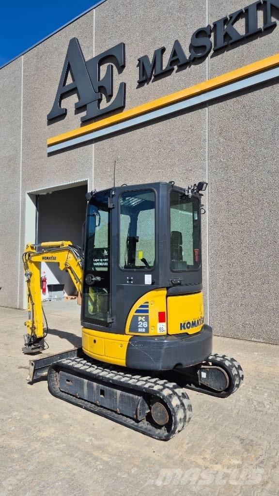 Komatsu PC 26 MR-3 Mini bagri <7t