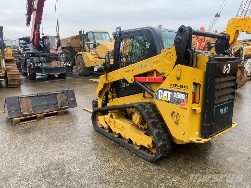 CAT 259 D Skid steer mini nakladalci
