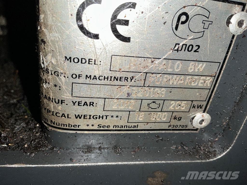 Ponsse BUFFALO+ 8W Forwarderji