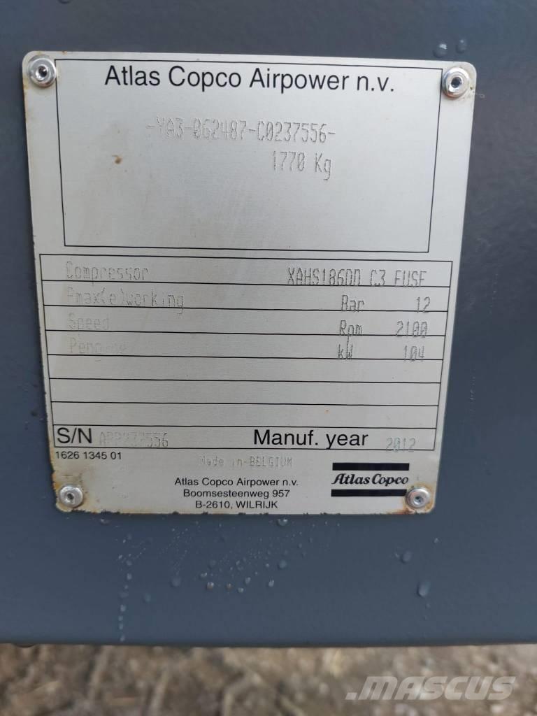Atlas Copco XAHS186 Kompresorji
