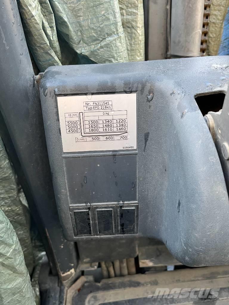 Jungheinrich EFG218 Električni viličarji