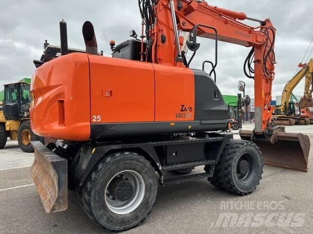 Hitachi ZX 140 W-5 Bagri na kolesih