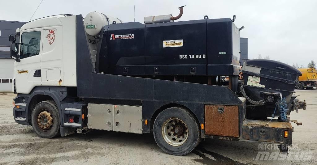 Scania R Kamionske črpalke za beton