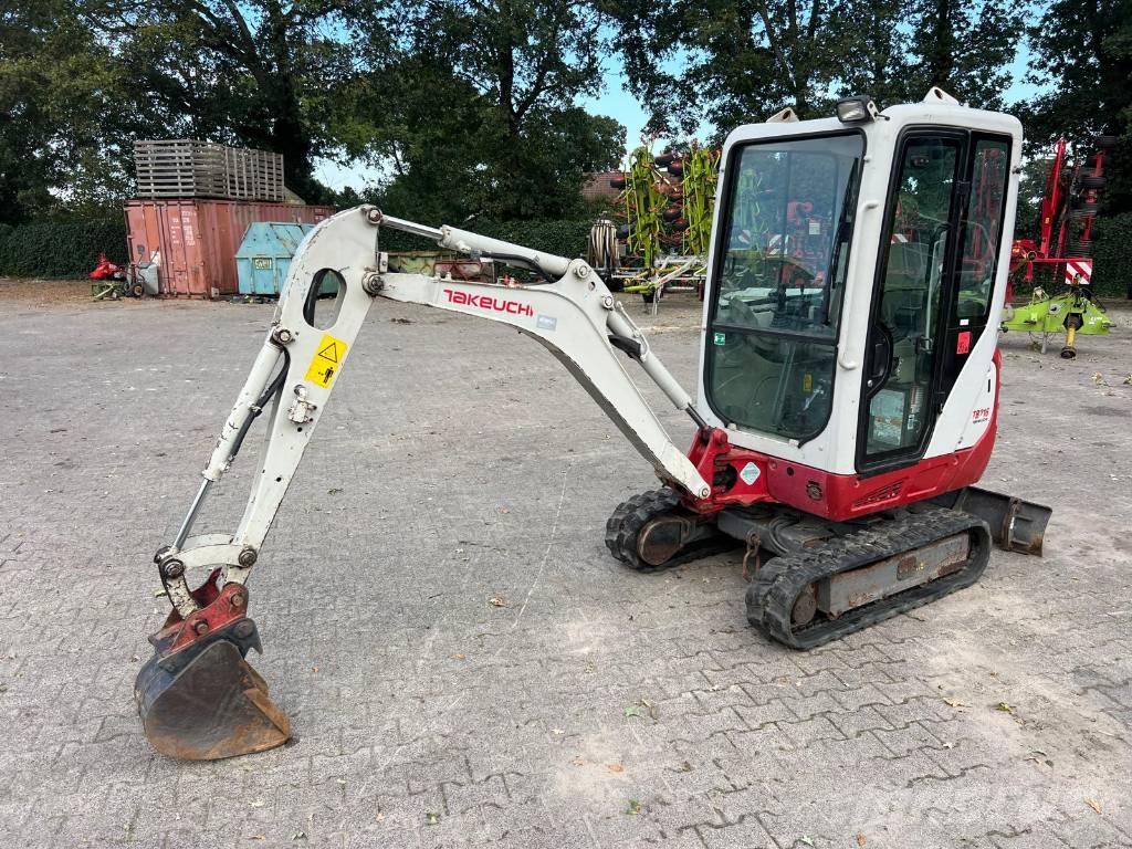 Takeuchi TB 216 Mini bagri <7t
