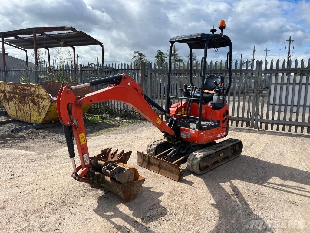 Kubota U 17-3 Mini bagri <7t