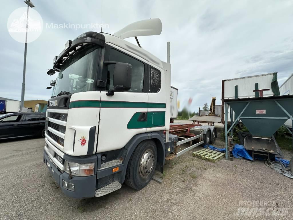 Scania R 124 LB Kontejnerski tovornjaki
