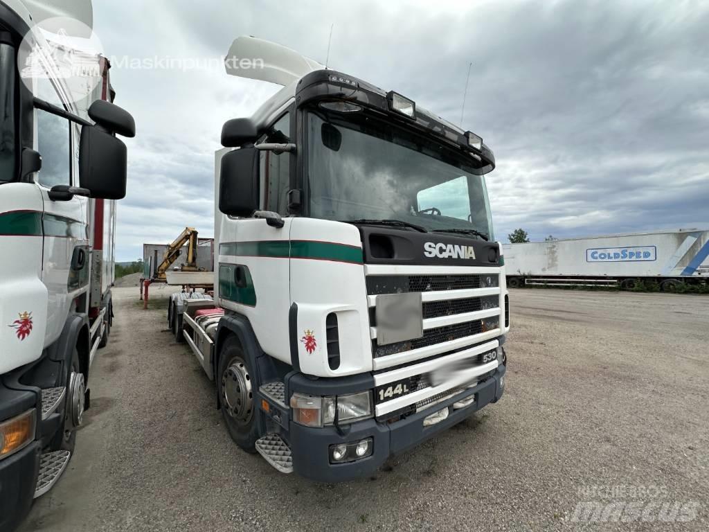 Scania R 124 LB Kontejnerski tovornjaki