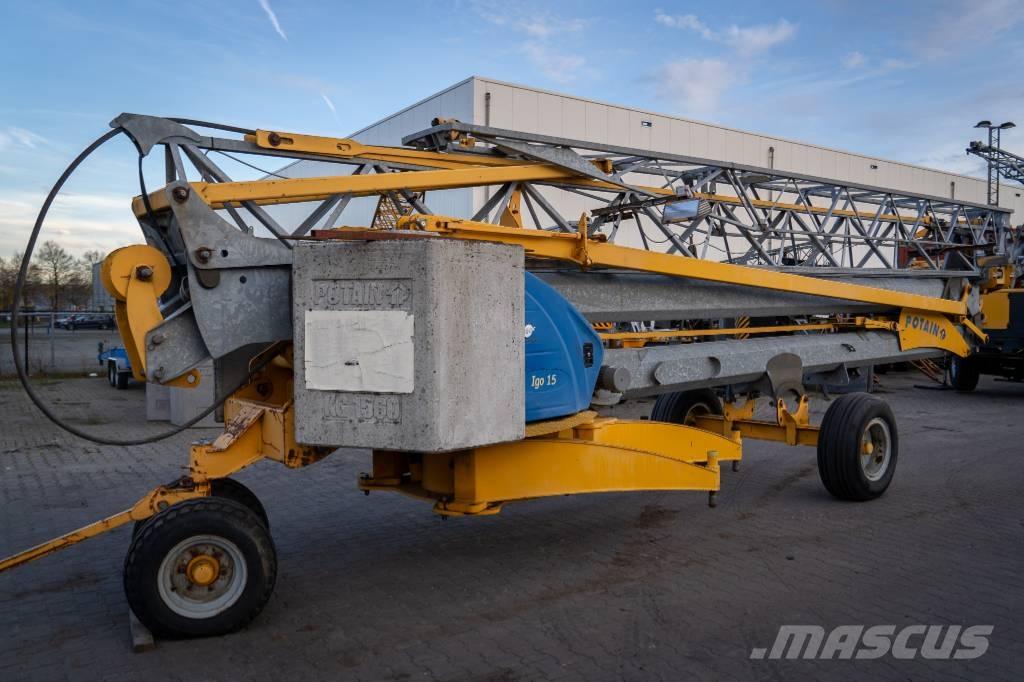 Potain Igo 15 Samopostavljivi žerjavi