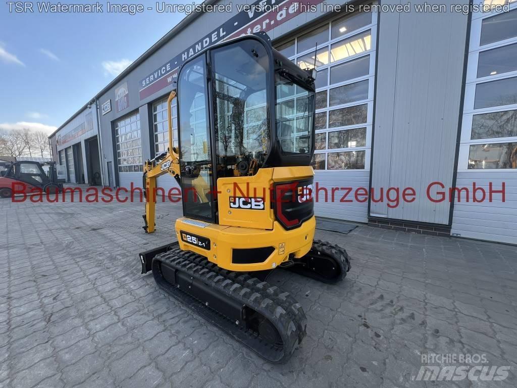 JCB 25Z -werkneu- Mini bagri <7t