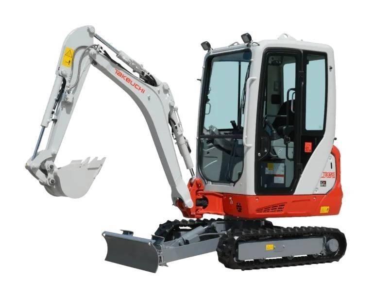 Takeuchi TB320 Mini bagri <7t