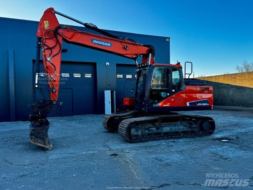 Doosan DX 180 LC Bagri goseničarji