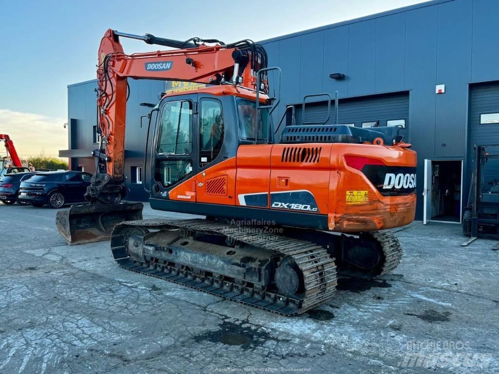Doosan DX 180 LC Bagri goseničarji