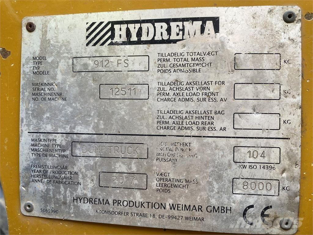 Hydrema 912FS Ne cestni demperji