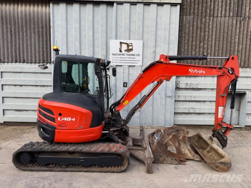 Kubota U 48 Mini bagri <7t