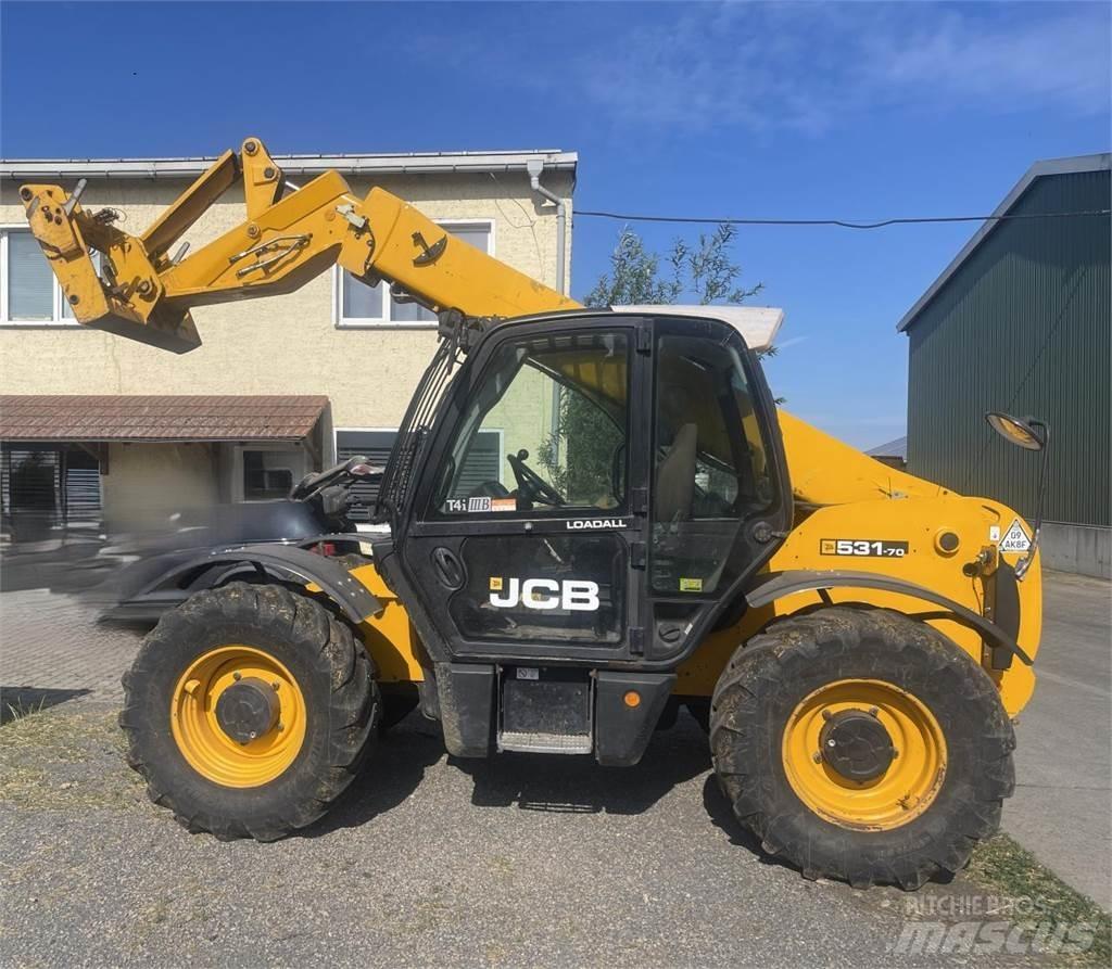 JCB 531-70 Kmetijski teleskopski nakladalci