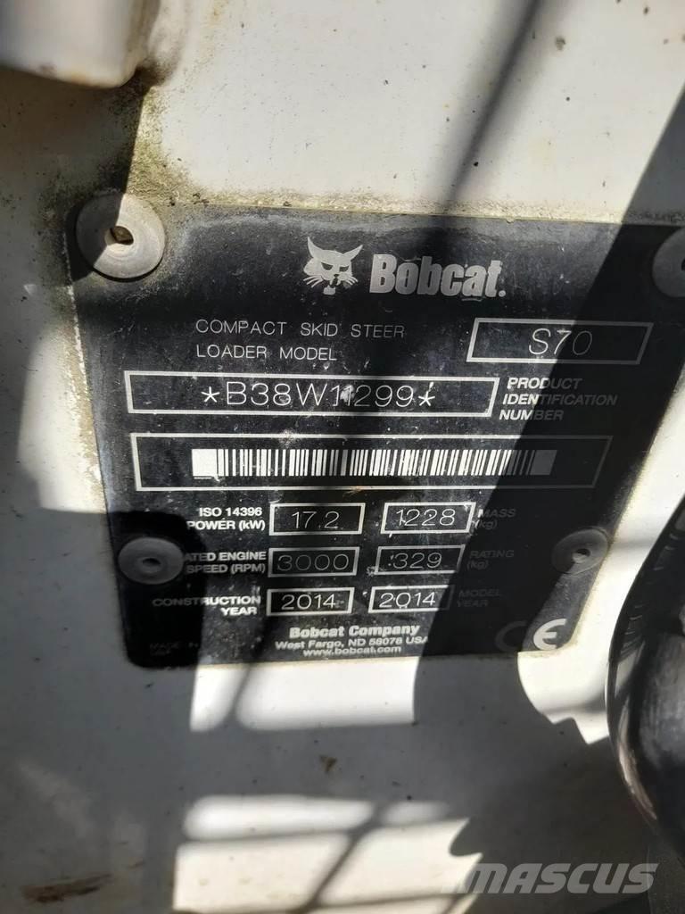 Bobcat S70 Skid steer mini nakladalci