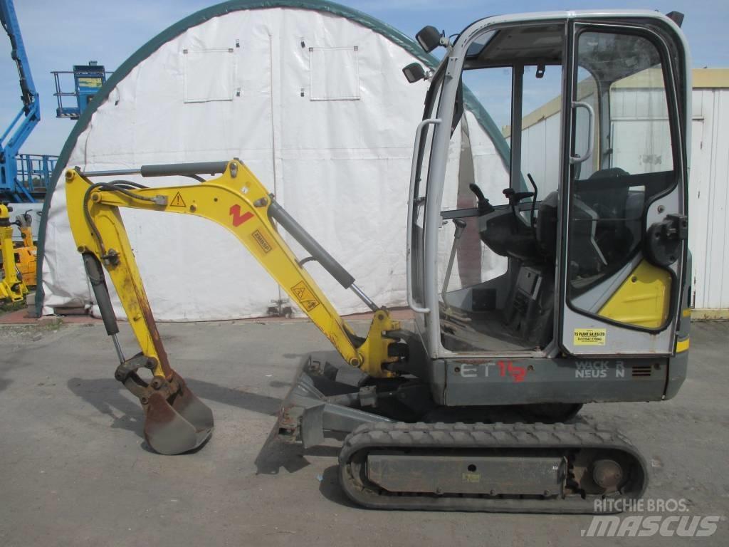 Wacker Neuson ET 16 Mini bagri <7t