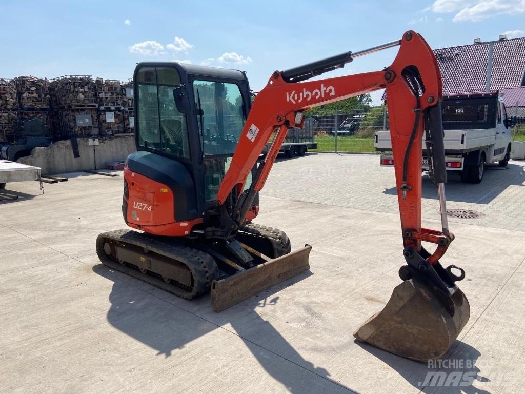 Kubota U 27-4 Mini bagri <7t