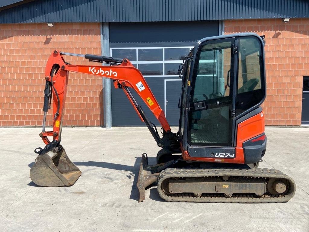 Kubota U 27-4 Mini bagri <7t