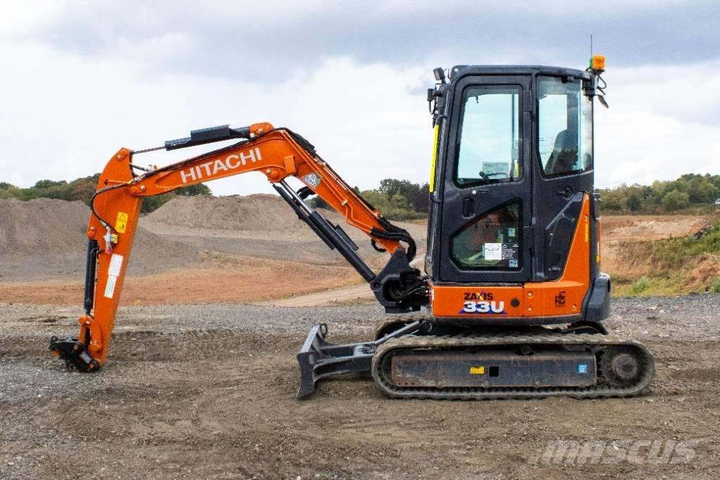 Hitachi ZX33U-6 Mini bagri <7t