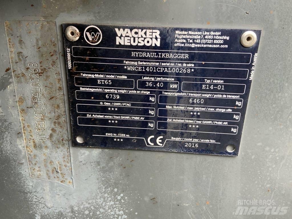 Wacker Neuson ET65 Bagri goseničarji