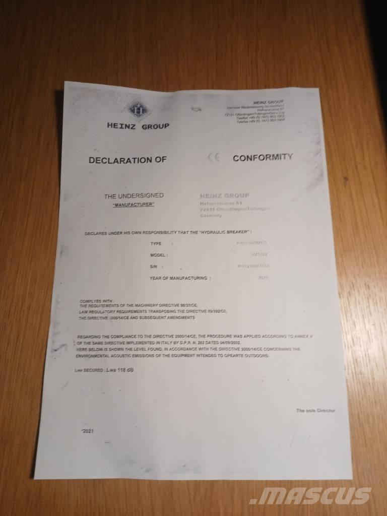 Mustang HM1900 Kladiva