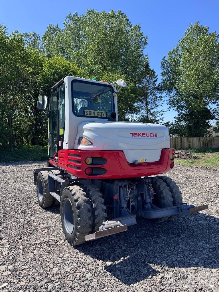 Takeuchi TB 295 W Bagri na kolesih