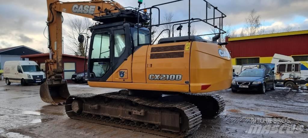 CASE CX 210 D Bagri goseničarji