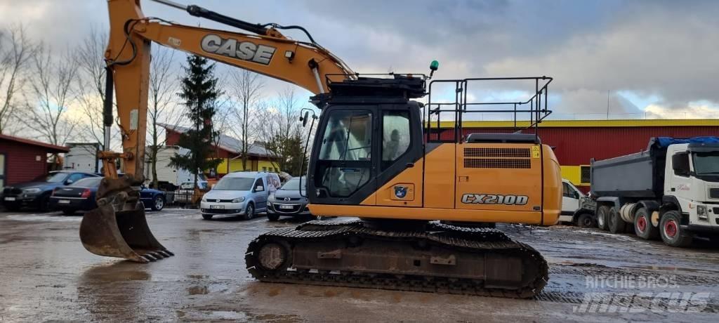 CASE CX 210 D Bagri goseničarji