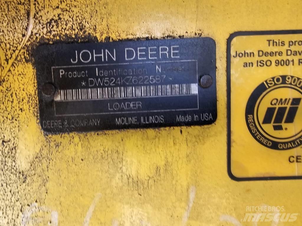 John Deere 524 K Kolesni nakladalci