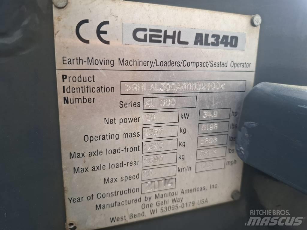 Gehl AL 340 Kolesni nakladalci