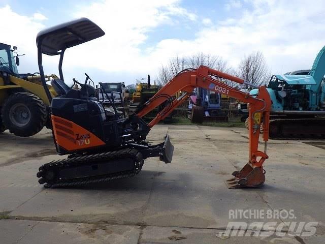 Hitachi ZX 17 U-2 Mini bagri <7t