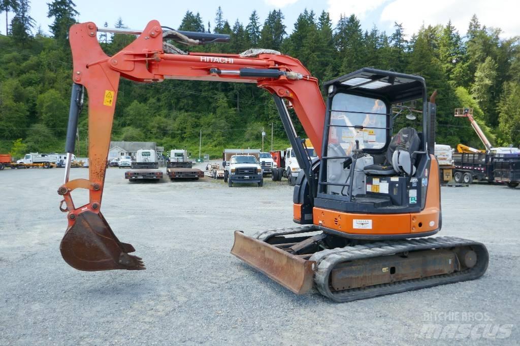 Hitachi ZX55UR-5B Mini bagri <7t
