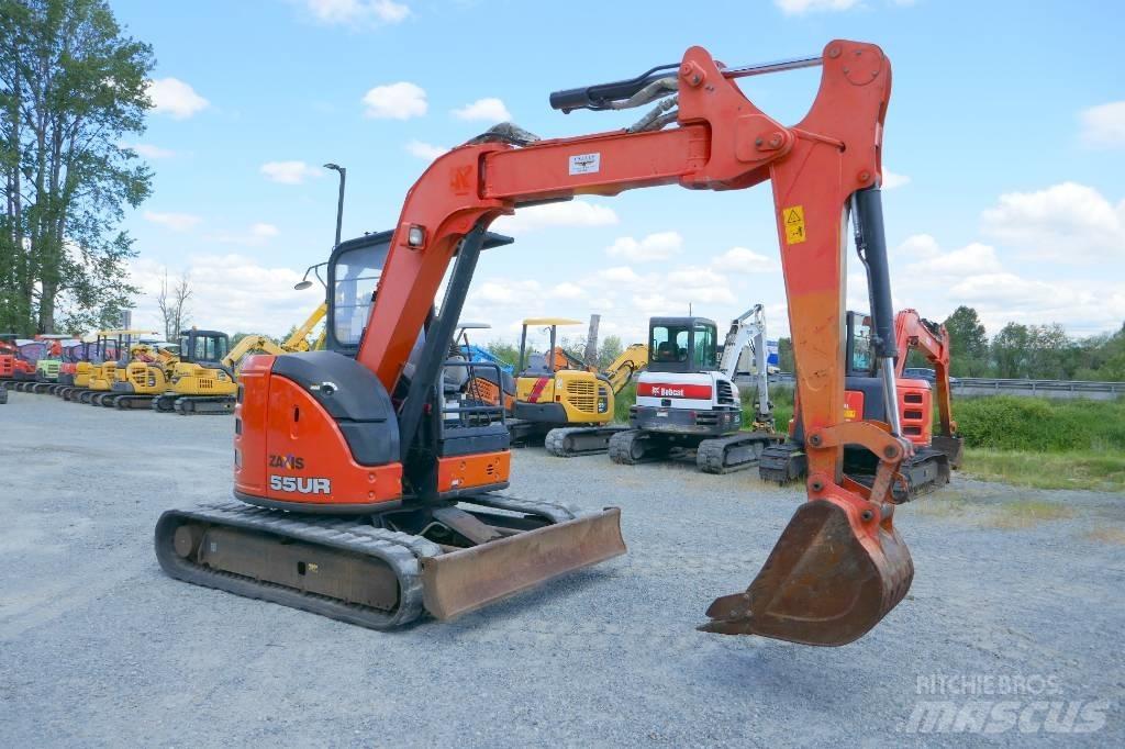 Hitachi ZX55UR-5B Mini bagri <7t