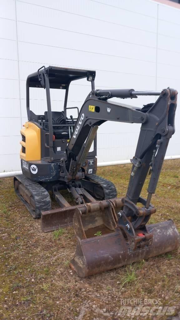 Volvo ECR 25 D Mini bagri <7t