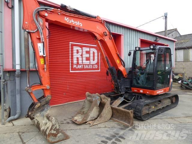 Kubota KX 080-4 Midi bagri 7t – 12t