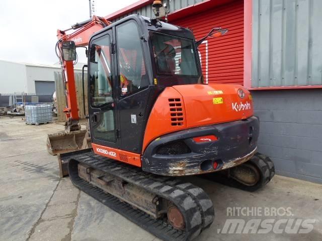 Kubota KX 080-4 Midi bagri 7t – 12t