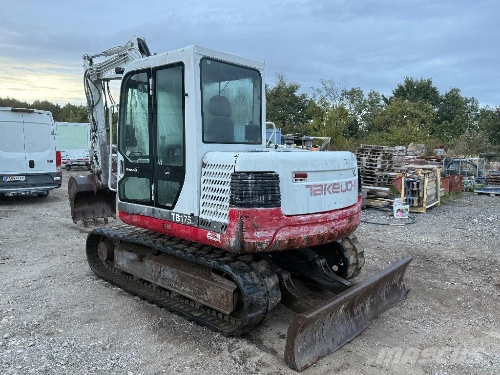 Takeuchi TB 175 Midi bagri 7t – 12t