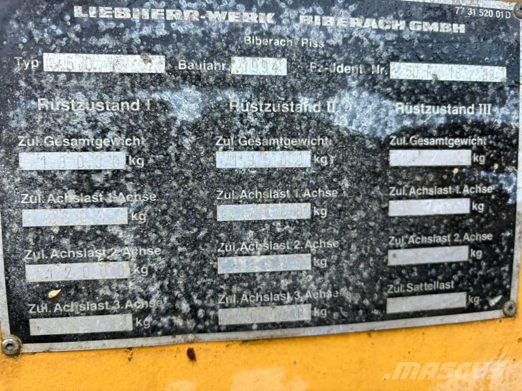 Liebherr 50 K Stolpni žerjavi