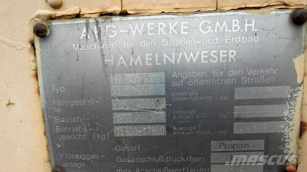 ABG Titan 311 Asfaltni finišerji