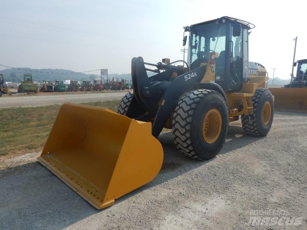 John Deere 524K Kolesni nakladalci