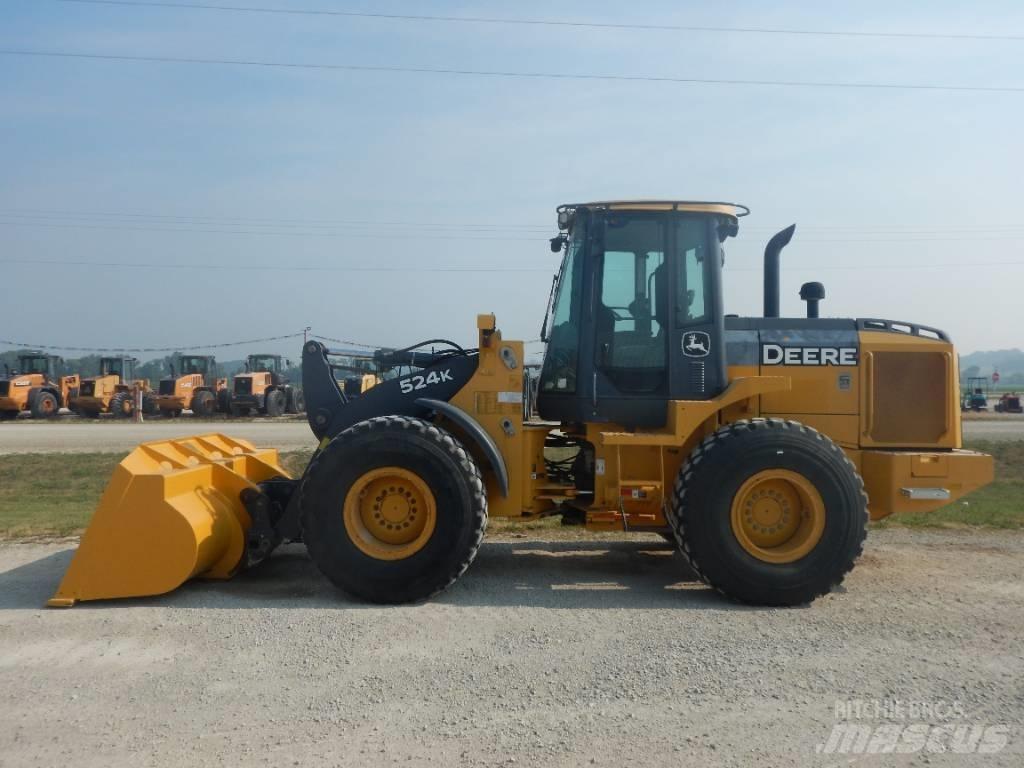 John Deere 524K Kolesni nakladalci