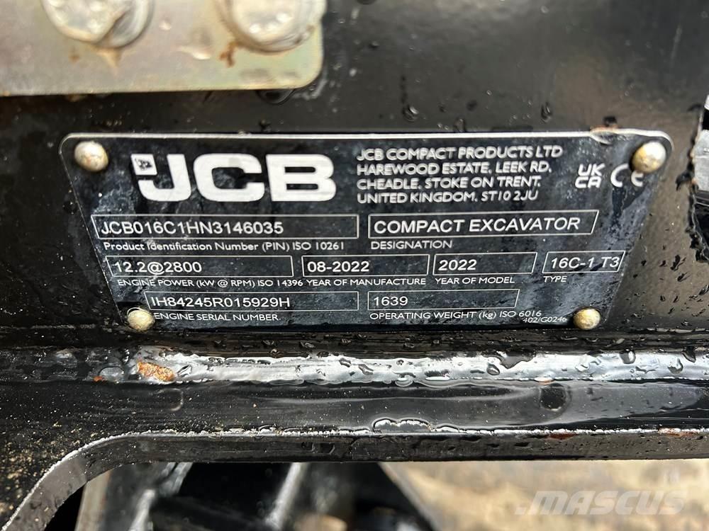 JCB 16C-1 Mini bagri <7t