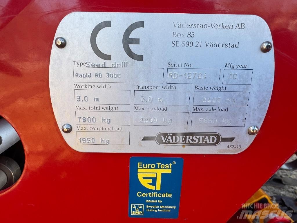 Väderstad Rapid 300C Kombinirane sejalnice
