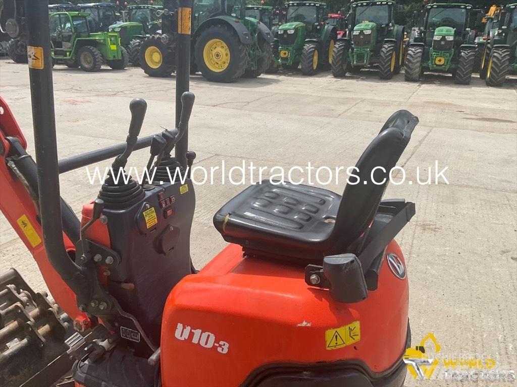 Kubota U 10-3 Mini bagri <7t