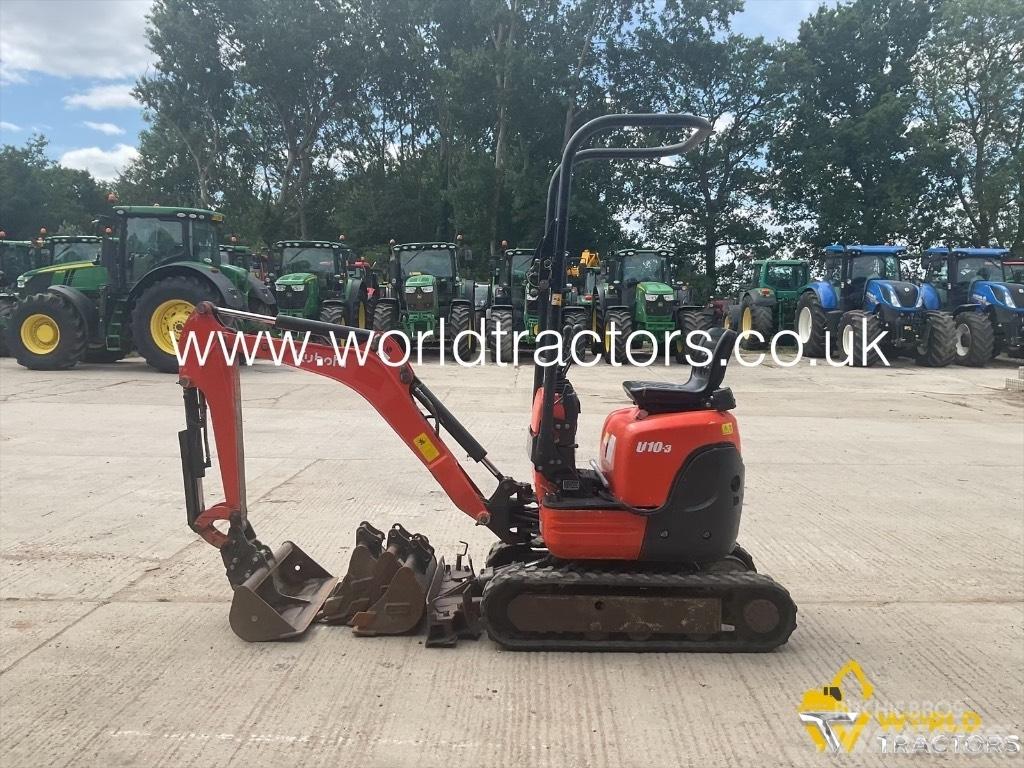 Kubota U 10-3 Mini bagri <7t