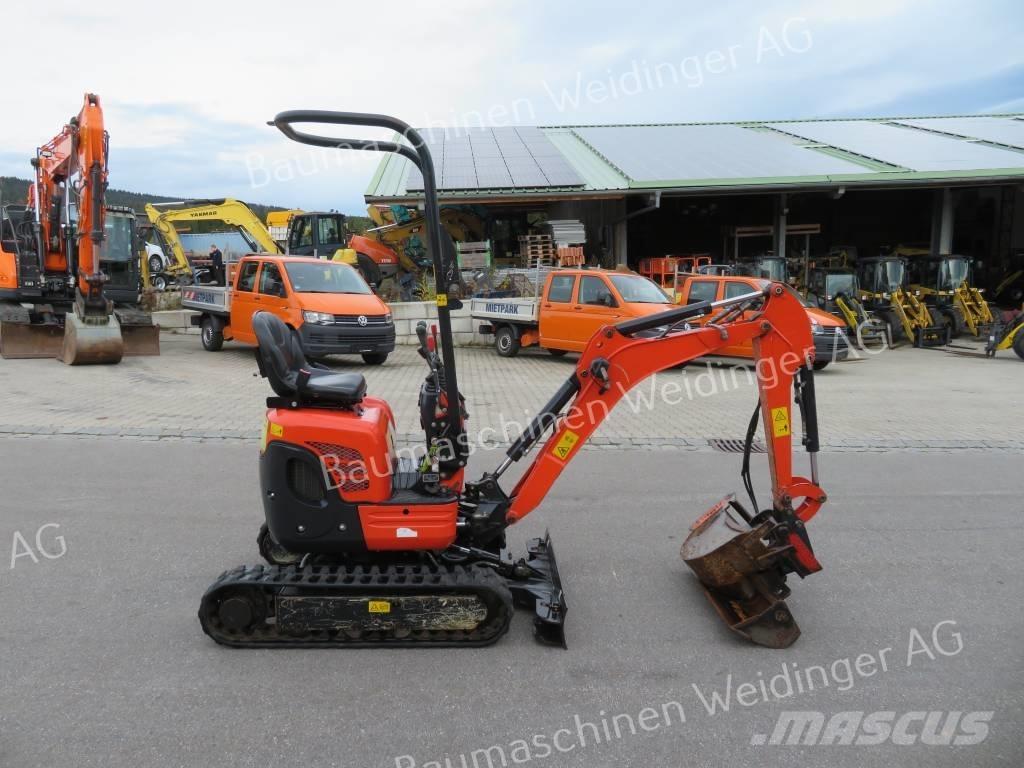 Kubota U 10-3 Mini bagri <7t