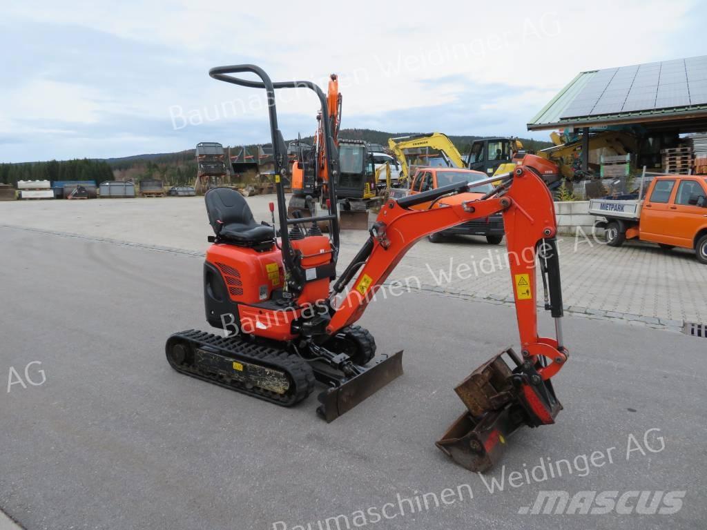Kubota U 10-3 Mini bagri <7t